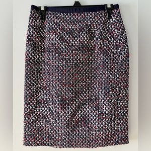 Talbots Twill Pencil Line Professional Skirt SZ 2